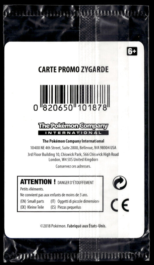 ZYGARDE 72/131 FR HOLO SL PROMO STAMP POKEMON LÉGENDAIRE (Back)