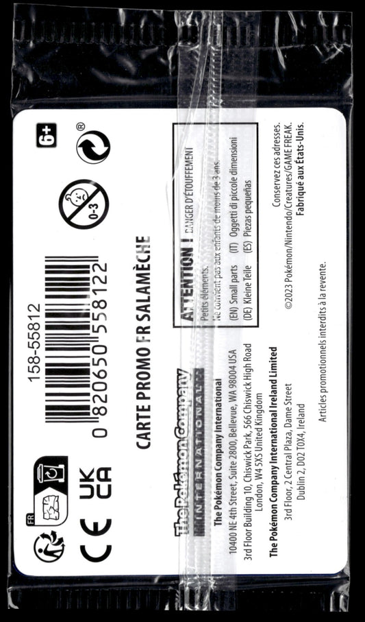 Salamèche 151 Promo Gamestop FR 004/165 (Back)