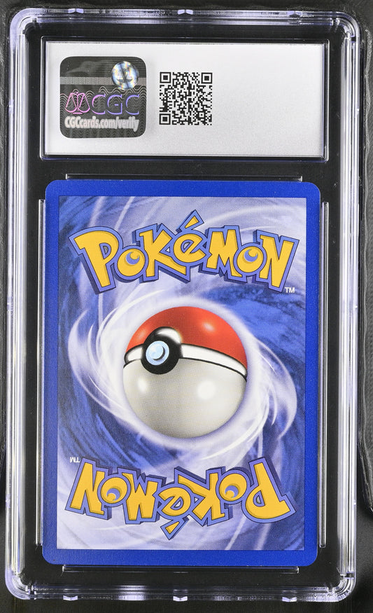 Alakazam Holo - Ed1 1/102 NM CGC 10 (Back)