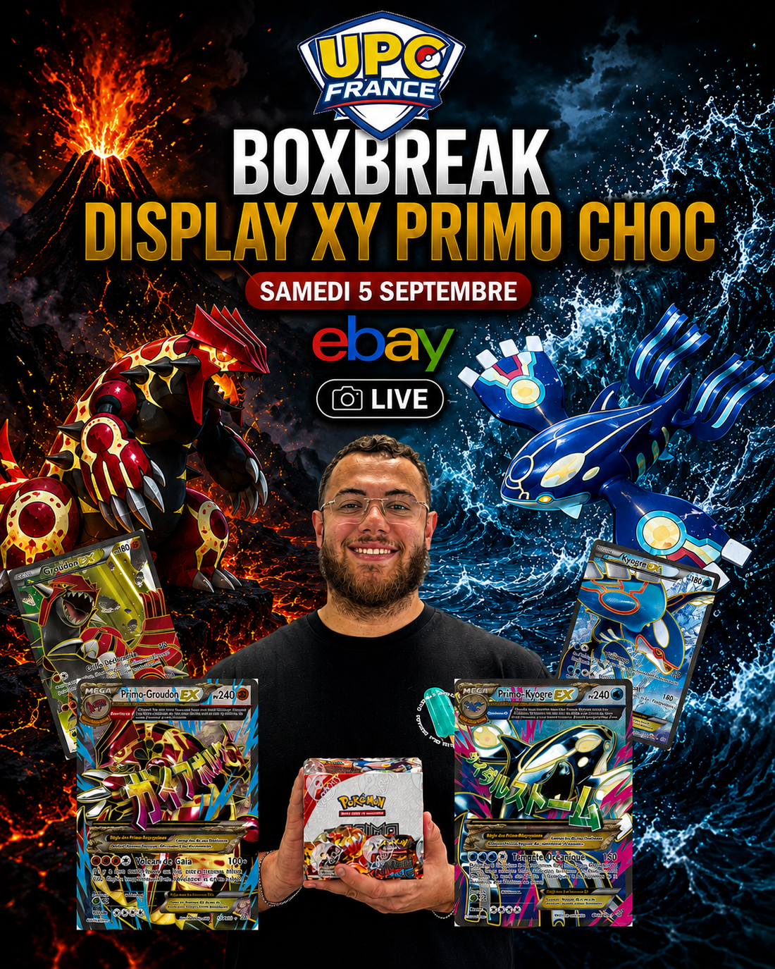 Box Break du 29 août : ouverture d'un display XY Primo-Choc en direct