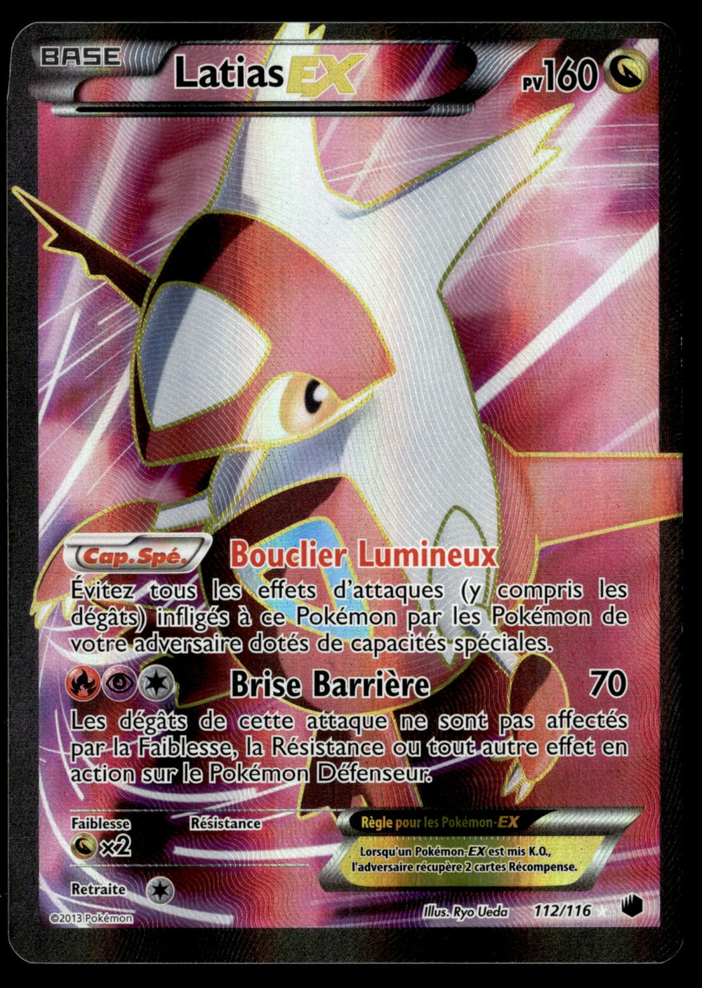Latias-EX 112/116 - TBE