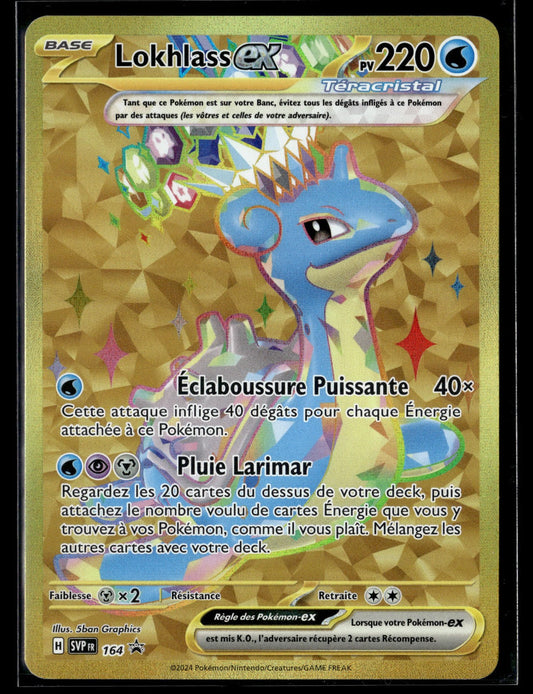 Lokhlass-ex Sans Rareté SVP Black Star Promos 164 NM
