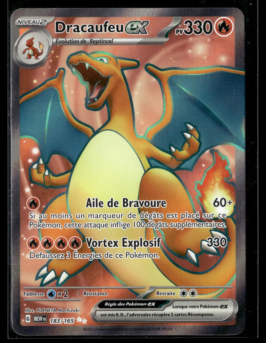 Dracaufeu-ex Ultra Rare 151 183 NM