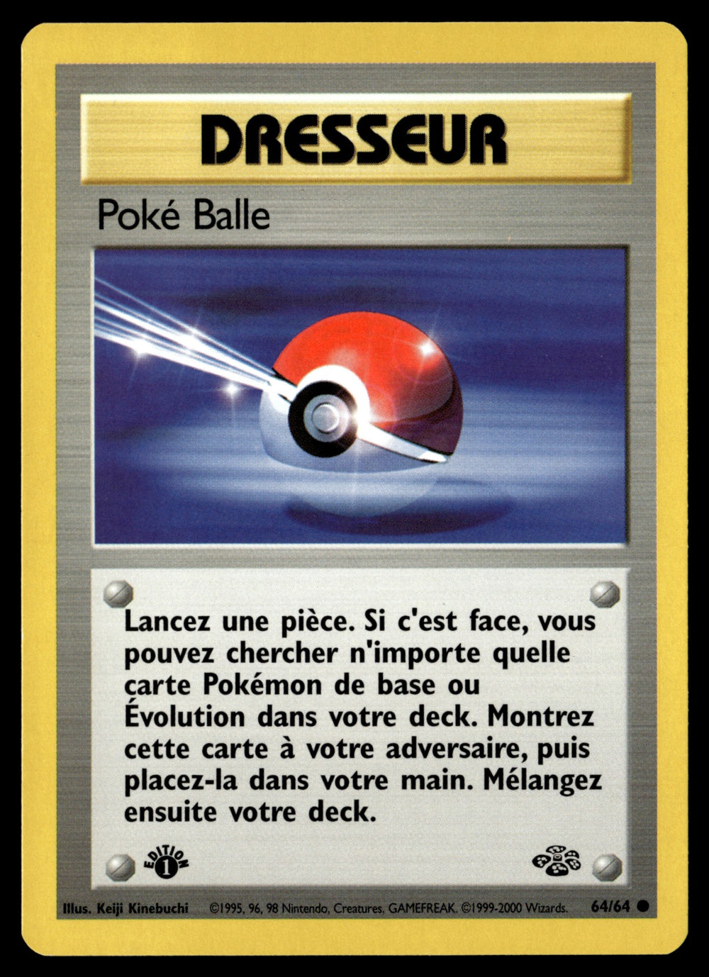 Poké Balle 64/64 ed1 - NM