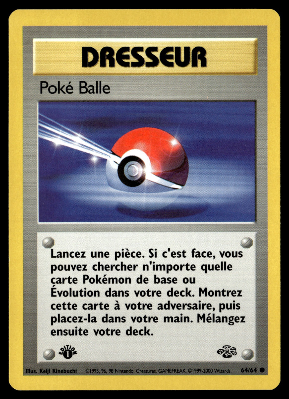 Poké Balle 64/64 ed1 - NM