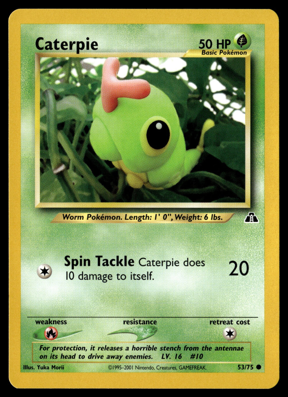 Caterpie 53/75 - NM