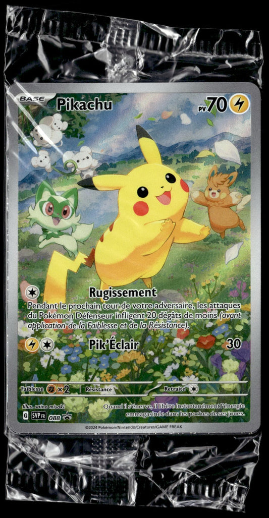 Pikachu Sans Rareté SVP Black Star Promos 088 NM