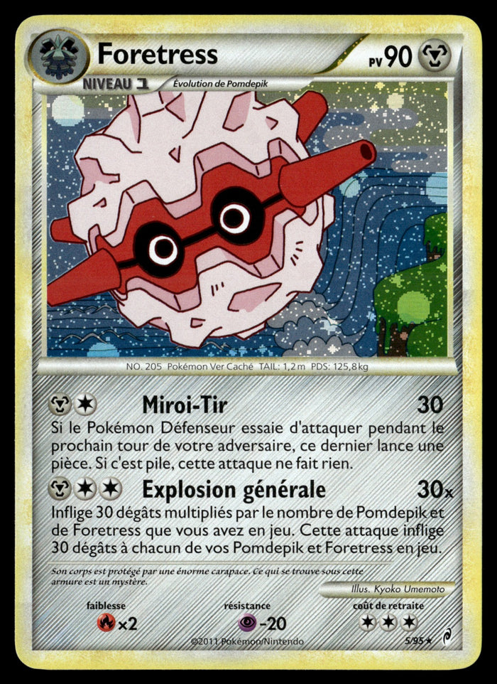 Foretress Rare Holo 3/95 - NM