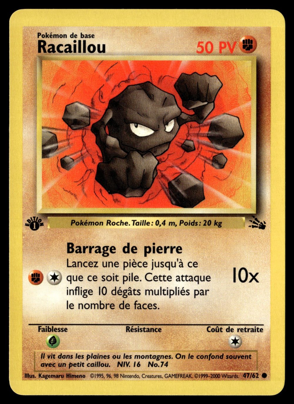 Racaillou 47/62 ed1 - NM
