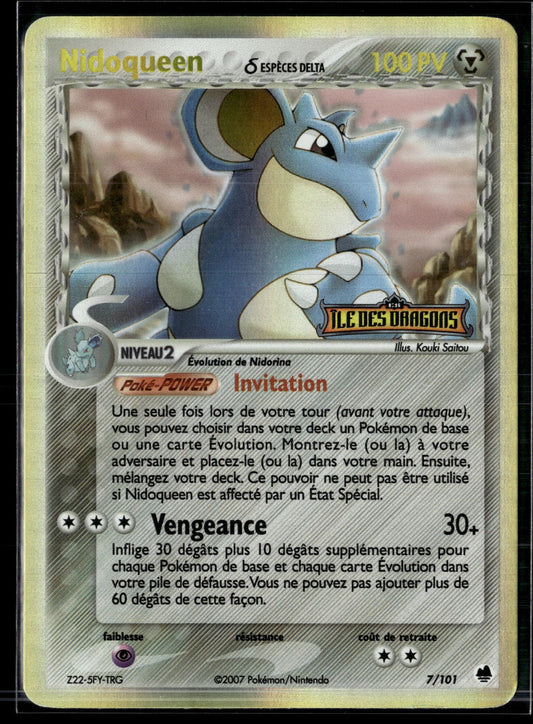 Nidoqueen δ Rare EX Île des Dragons 7 