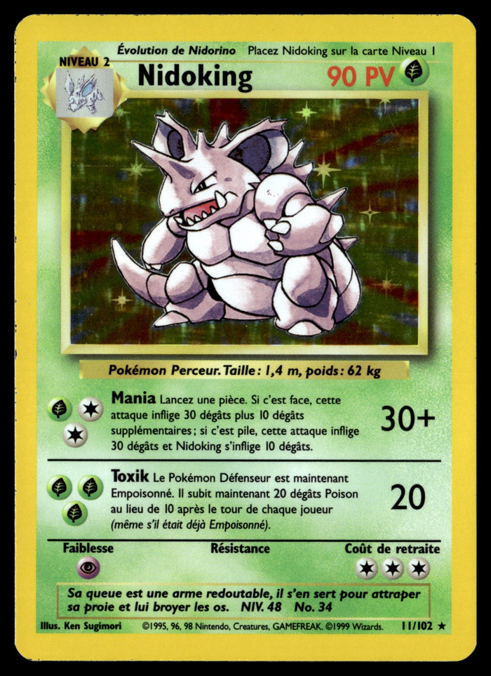 Nidoking 11/102 - EXC