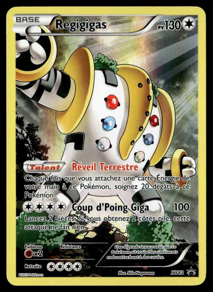 Regigigas Promo XY82 - EXC