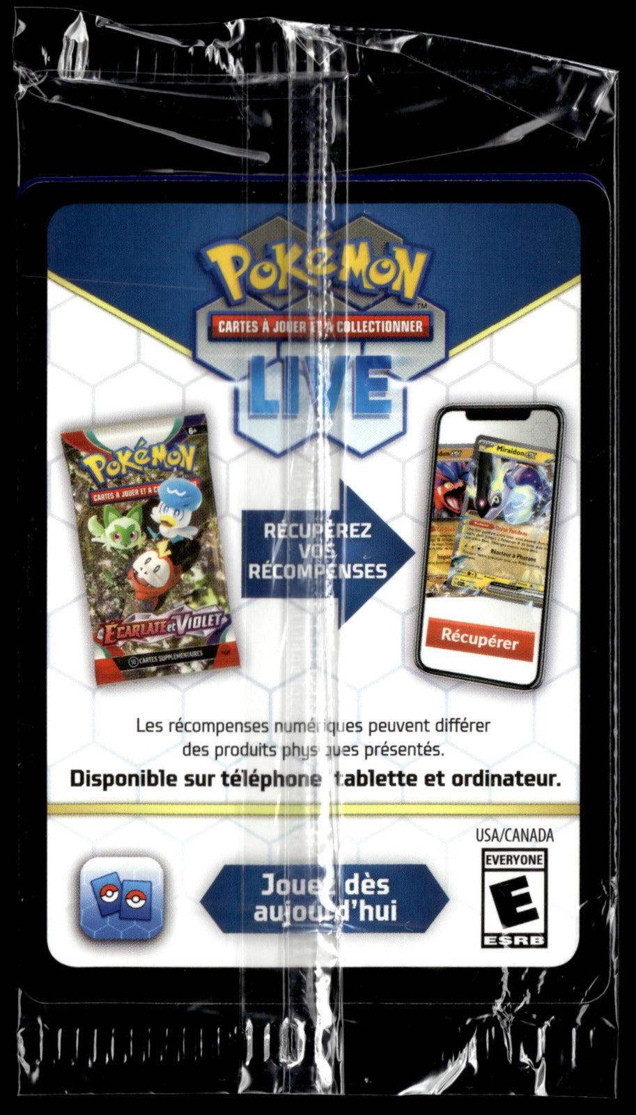 Carte Pokemon Givrali EX 026/131 FR Scellé Stamp  (Back)