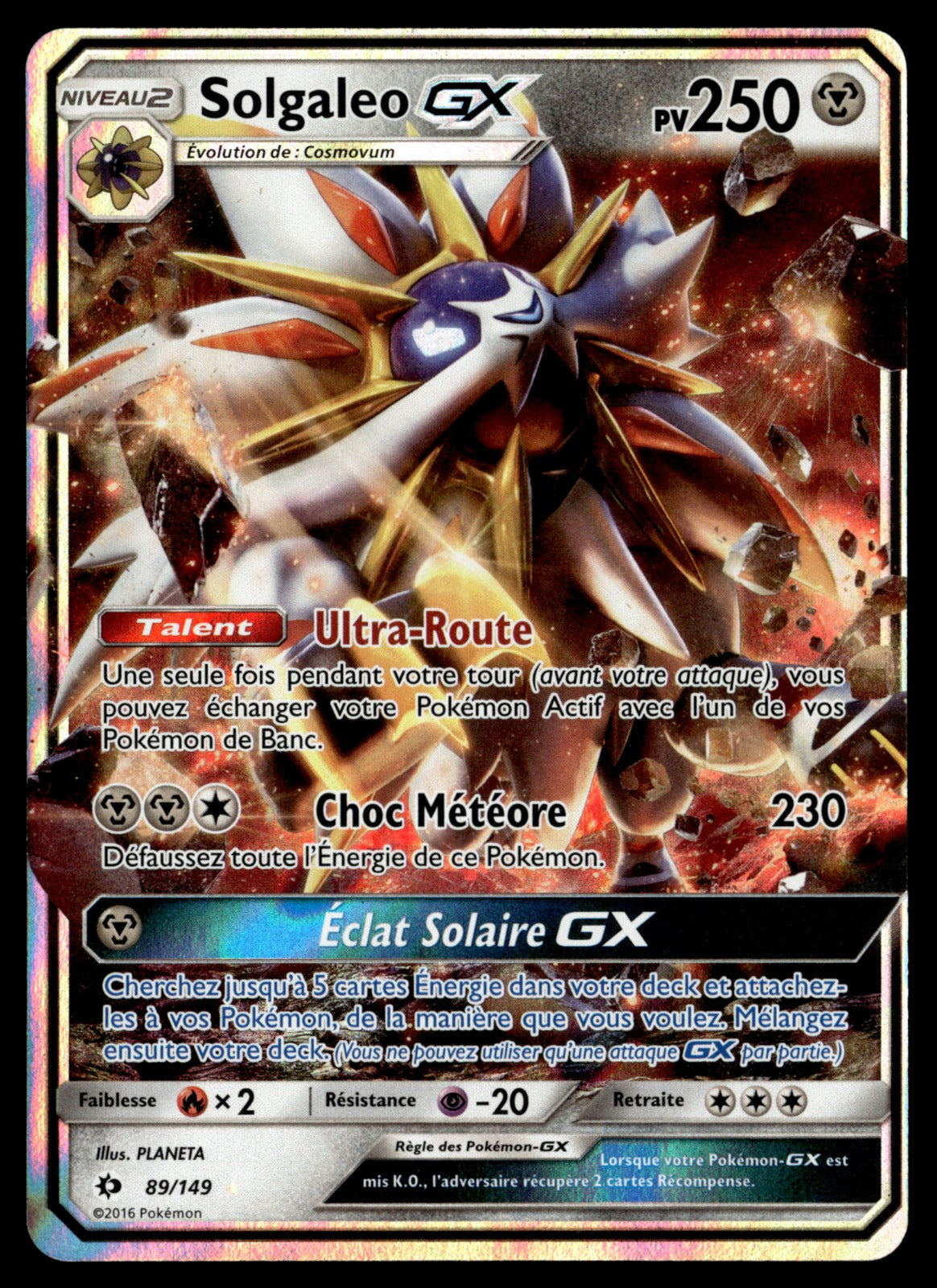 Solgaleo GX 89/149 - EXC