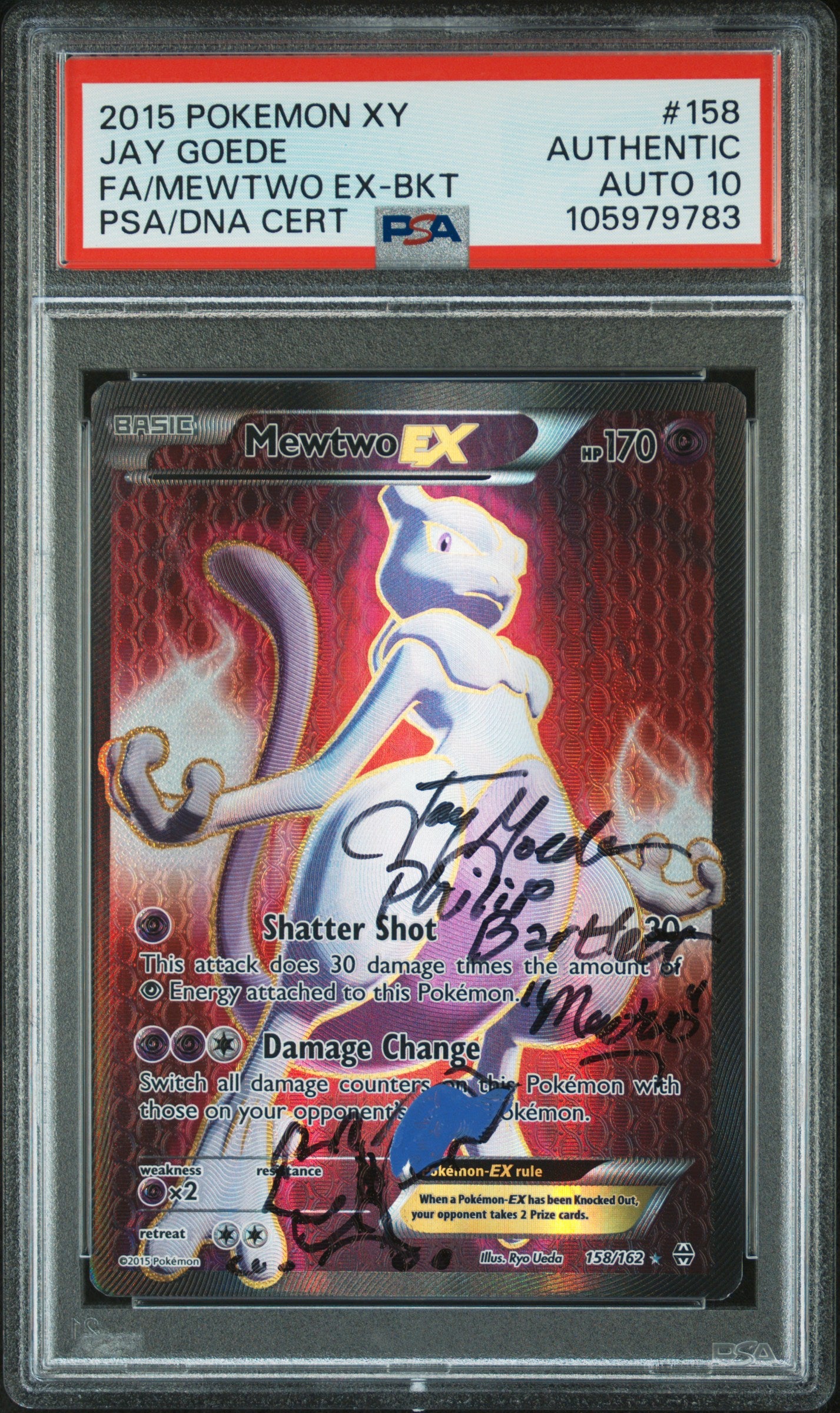 2015 POKEMON XY BREAKTHROUGH #158