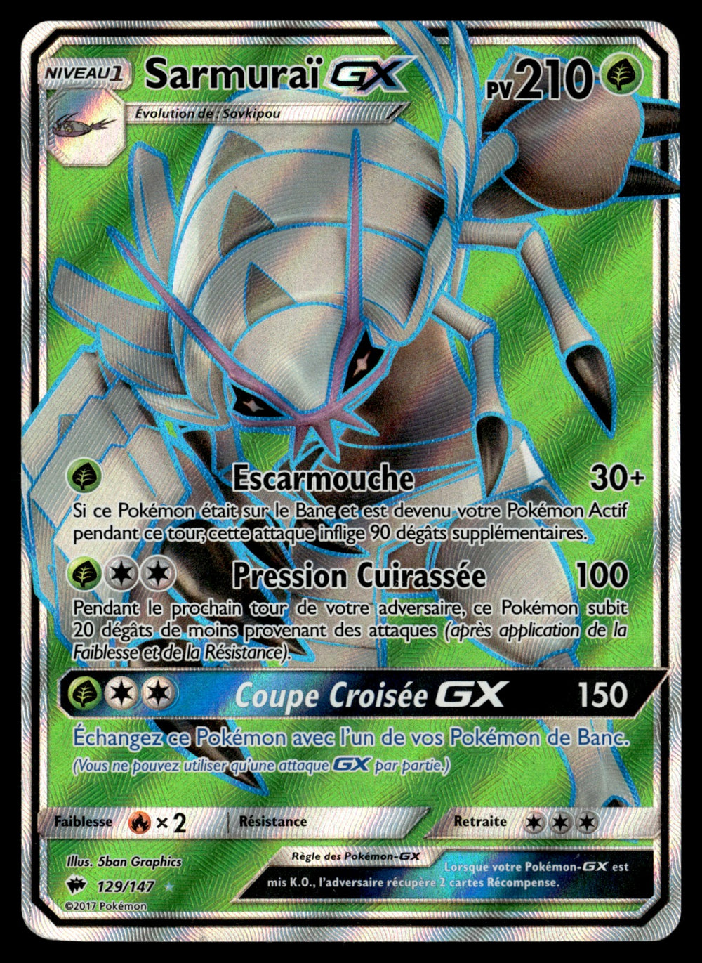 Sarmuraï GX 129/147 - Poor
