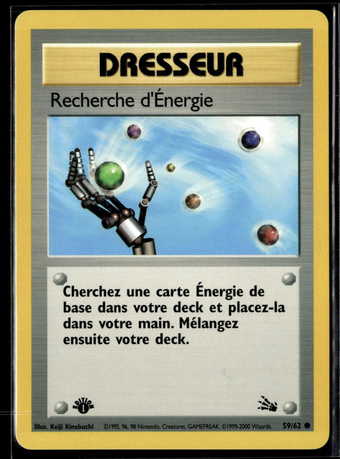 Recherche d'Énergie 59 - Edition 1 NM