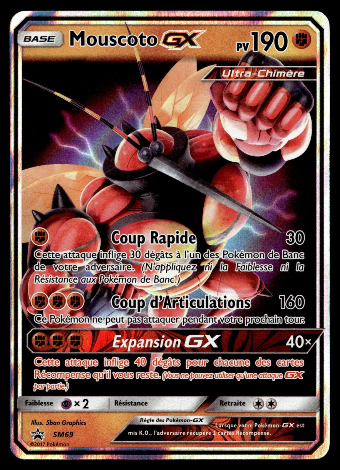 Mouscoto GX  Invasion Carmin 57 EXC 