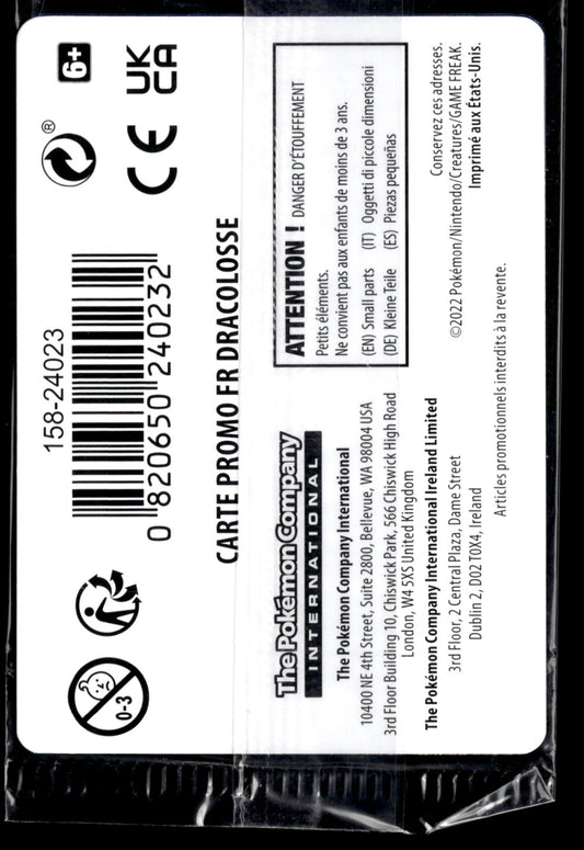 Dracolosse Promo Gamestop 131/195 (Back)