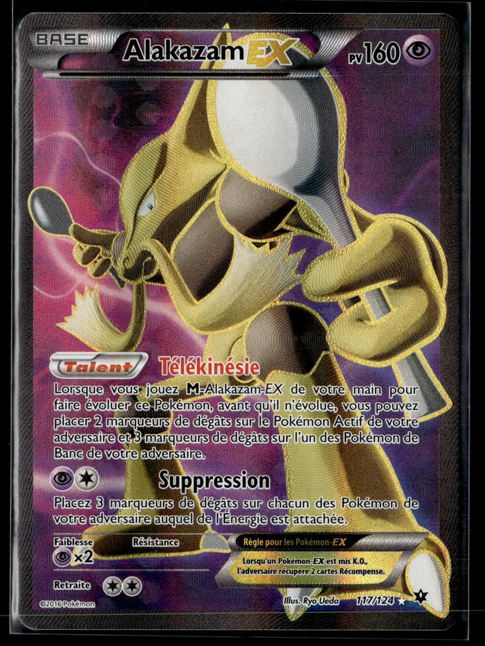 Alakazam EX 117 - EXC