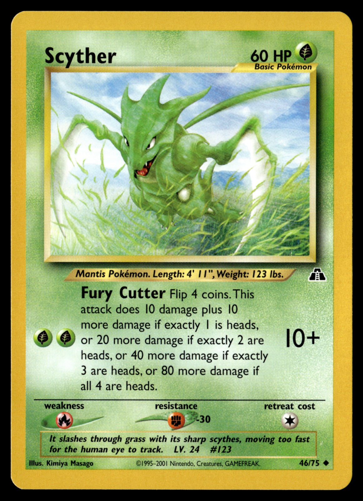 Scyther 46/75 - NM