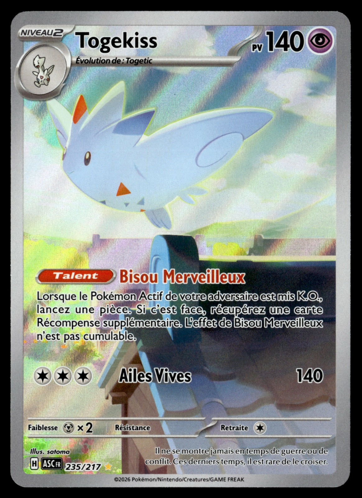 Togekiss - Héros Transcendants 235