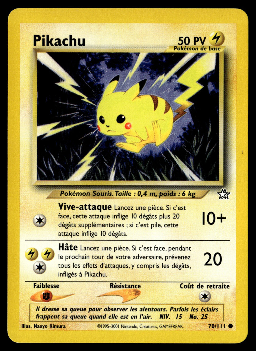 Pikachu 70/111 - NM