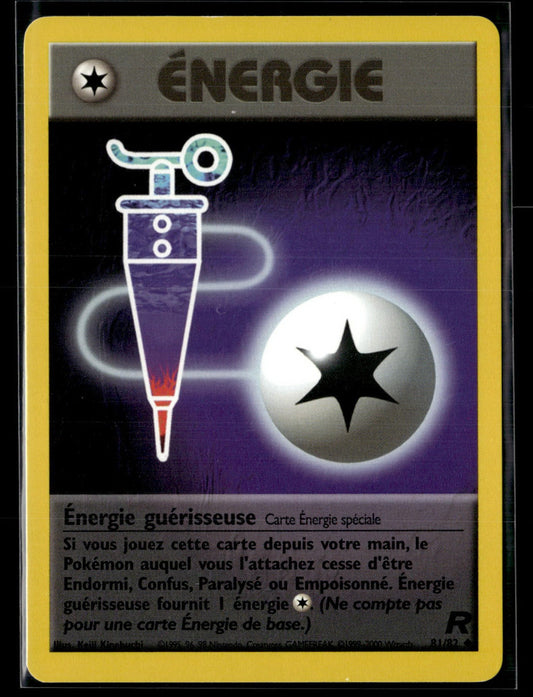 Énergie guérisseuse Peu Commune Team Rocket 81 NM