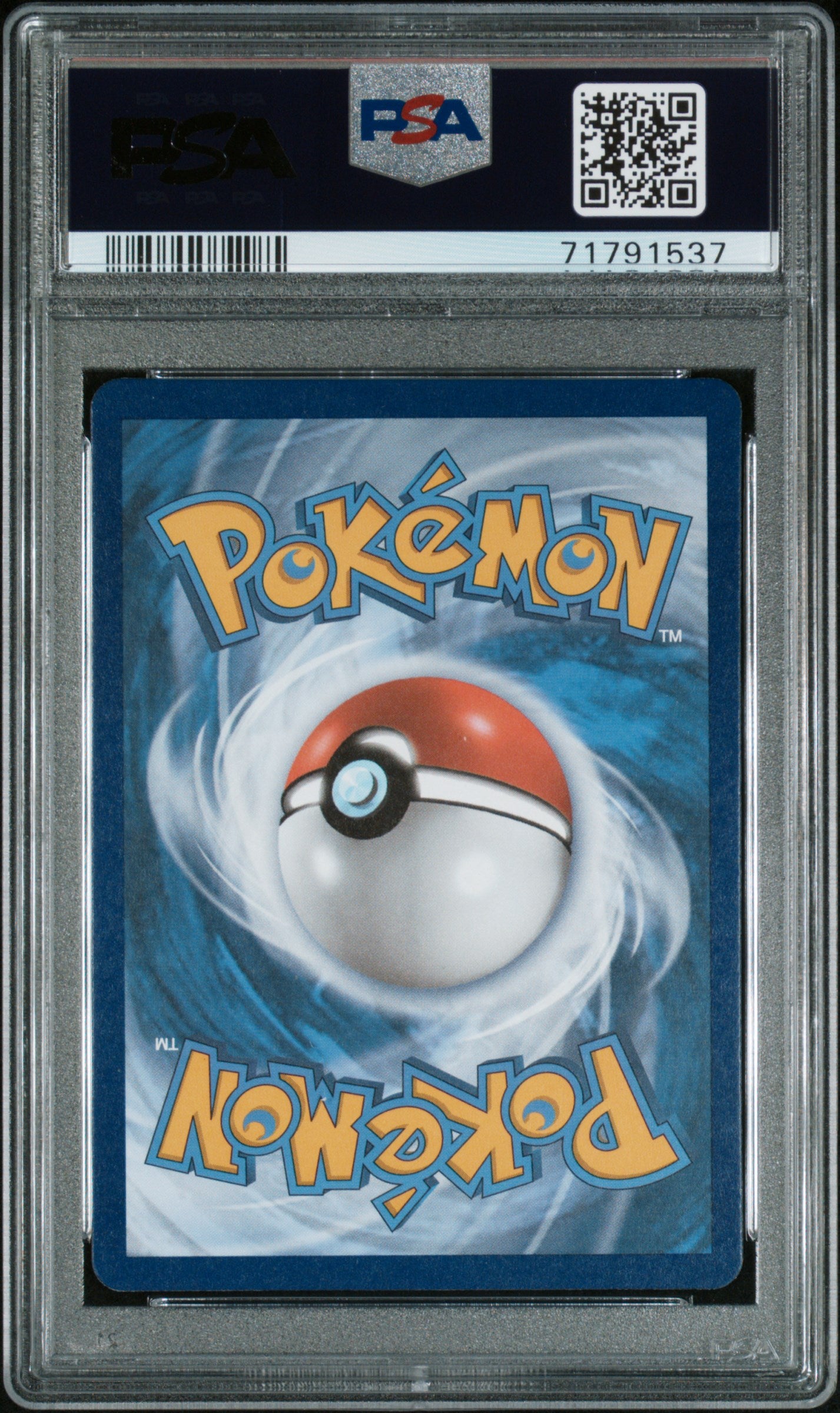 Rayquaza Vmax Pokemon Evolution Céleste 218 NM PSA 10 (Back)