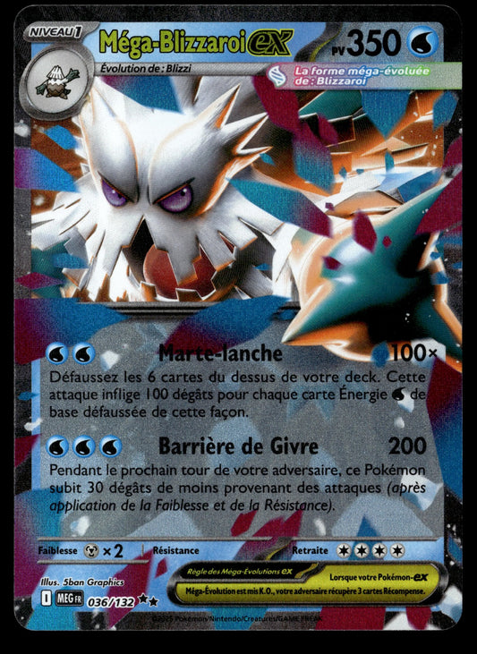 Méga-Blizzaroi-ex  Méga-Évolution 036 NM