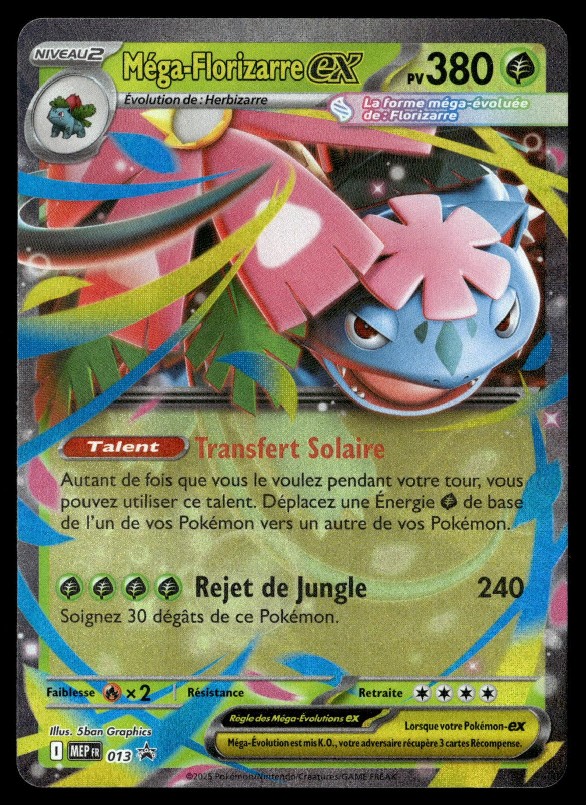 Méga-Florizarre-ex Promo 013