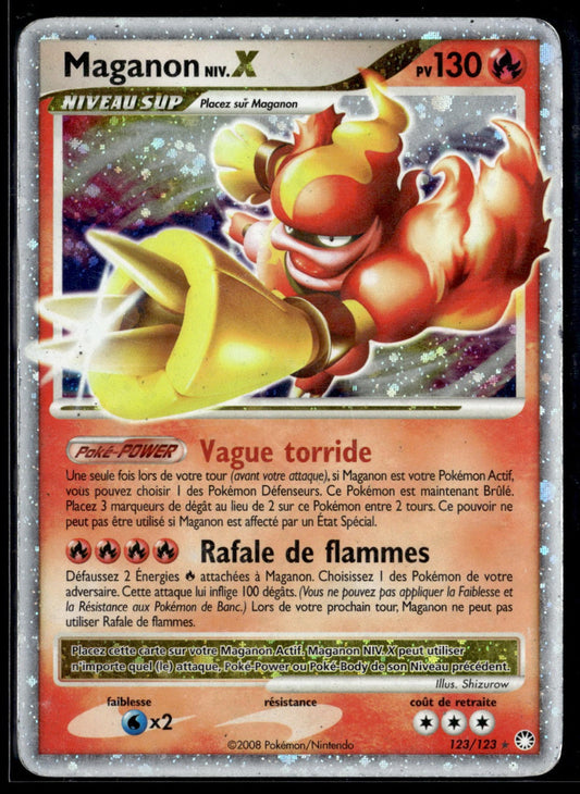 Maganon  Holo LV.X Trésors Mystérieux 123 