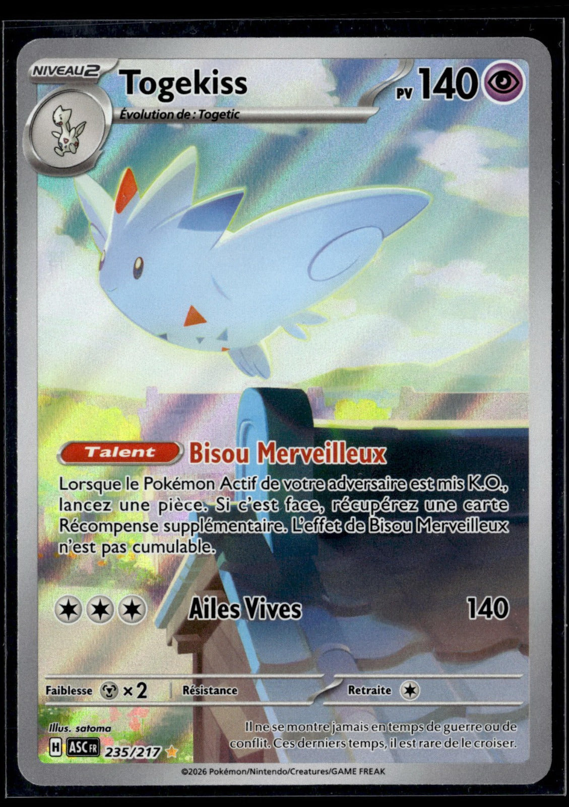 Togekiss - Héros Transcendants 235