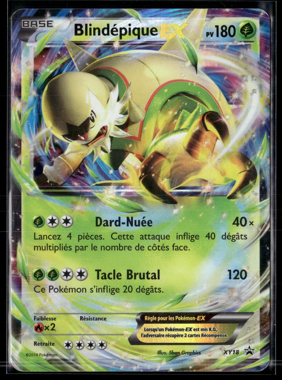Blindépique EX Sans Rareté Promo XY XY18 