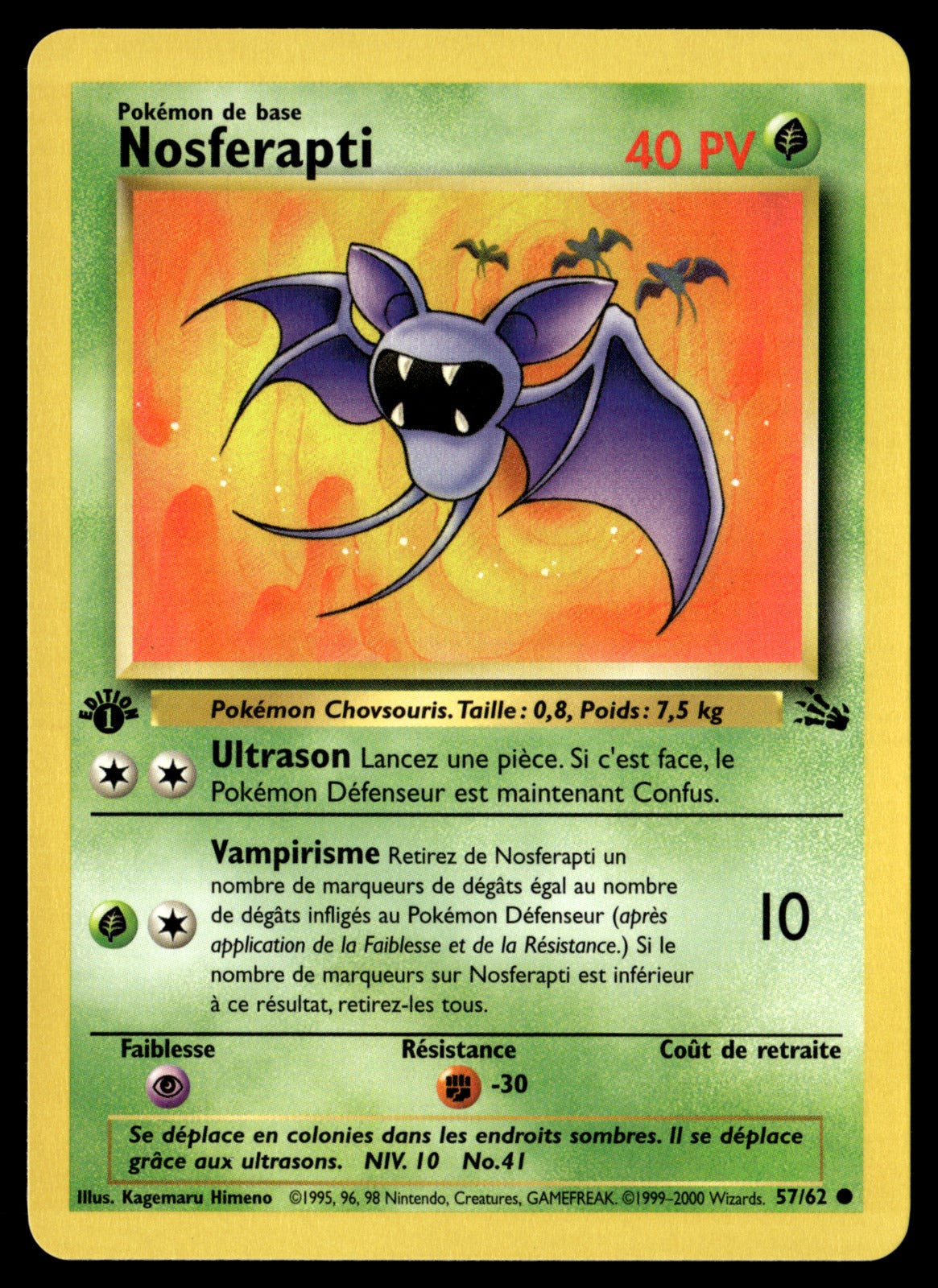 Nosferapti 57/62 ed1 - NM