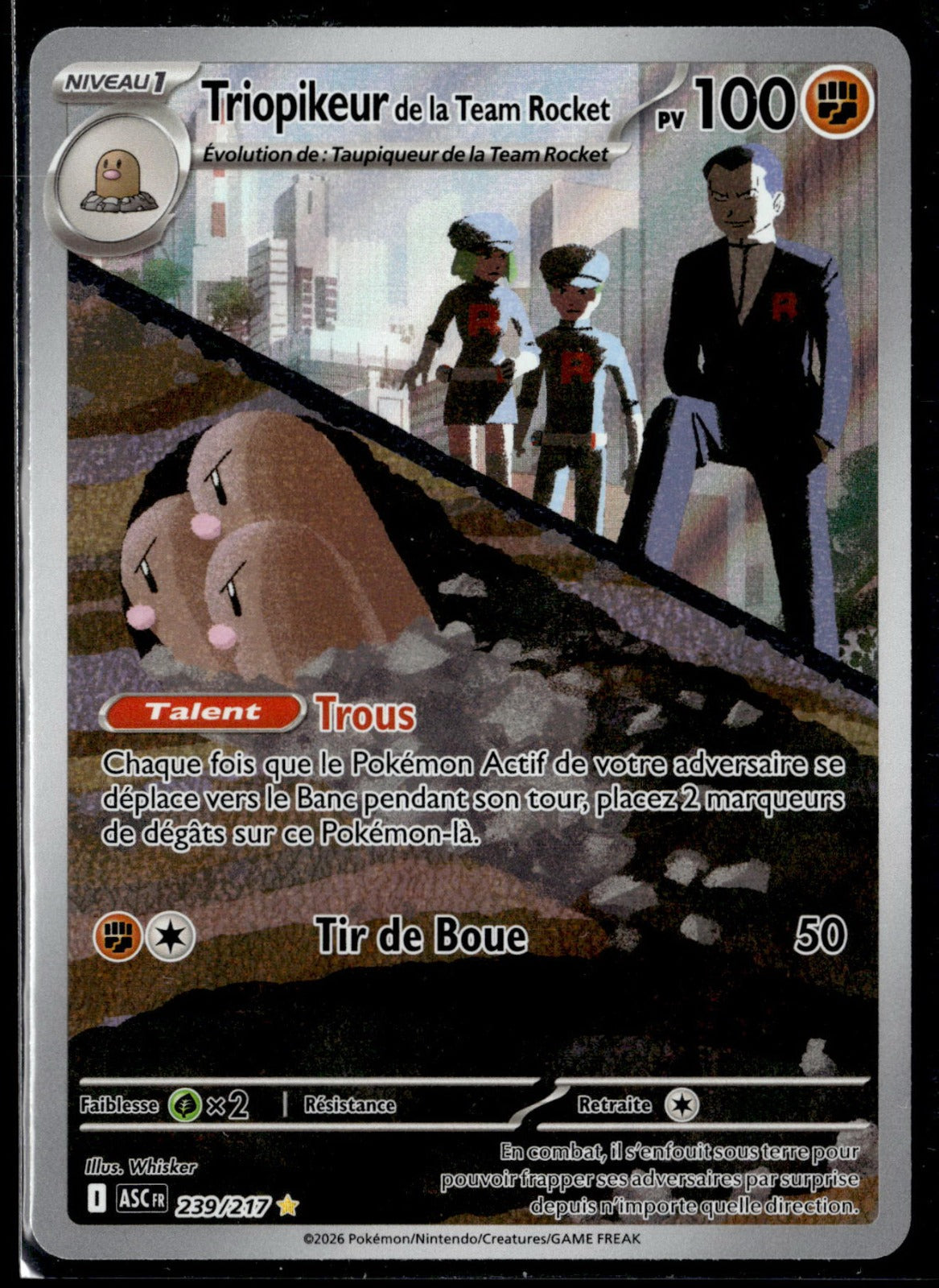 Triopikeur de la Team Rocket 239