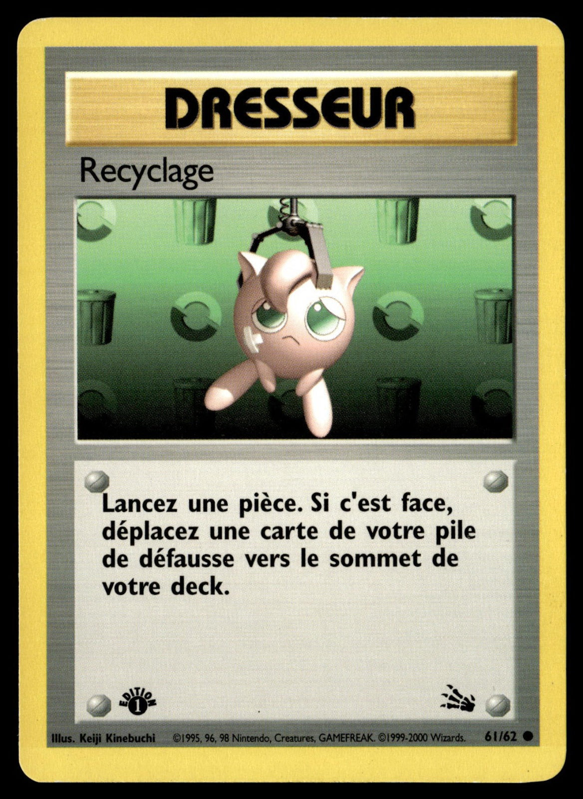 Recyclage Commune Fossile 61 EXC
