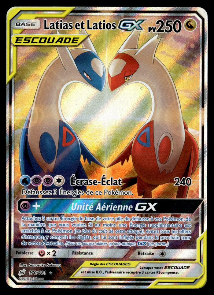 Latias et Latios GX 170/181 - EXC
