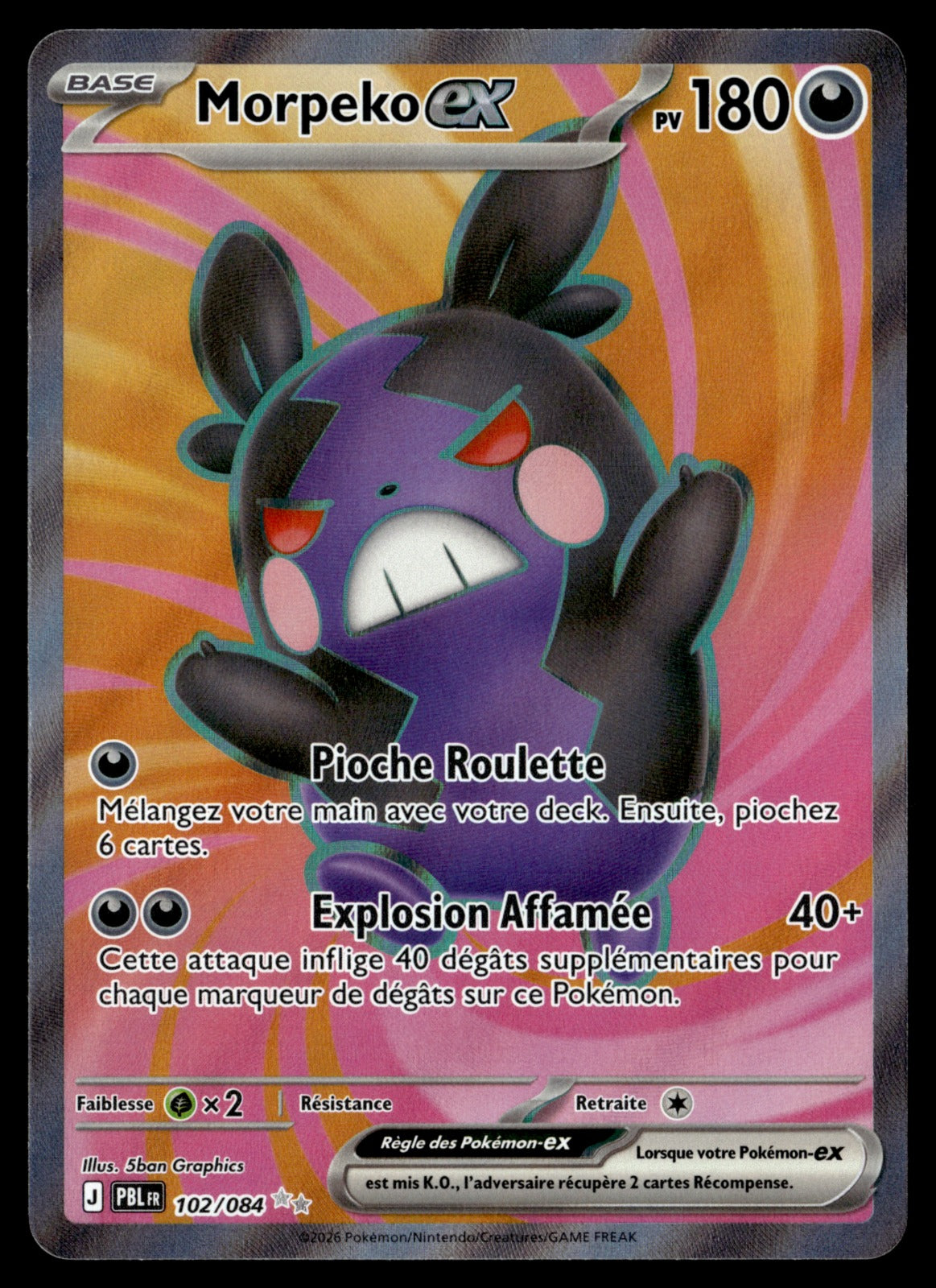 Morpeko-ex 102/189 - NM