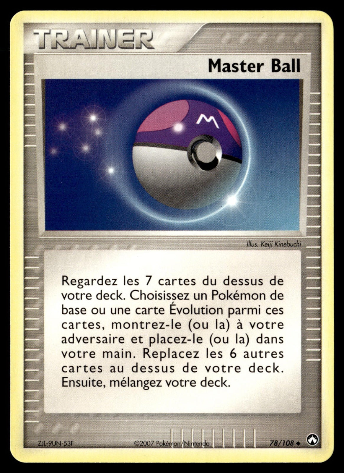 Master Ball Peu Commune EX Espèces Delta 99 NM