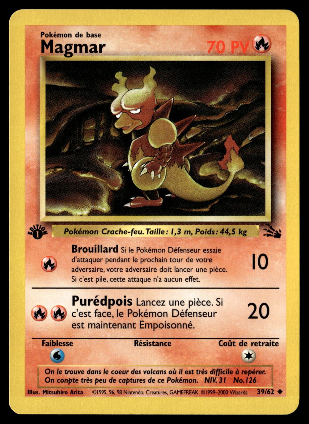 Magmar 39/62 ed1 - NM