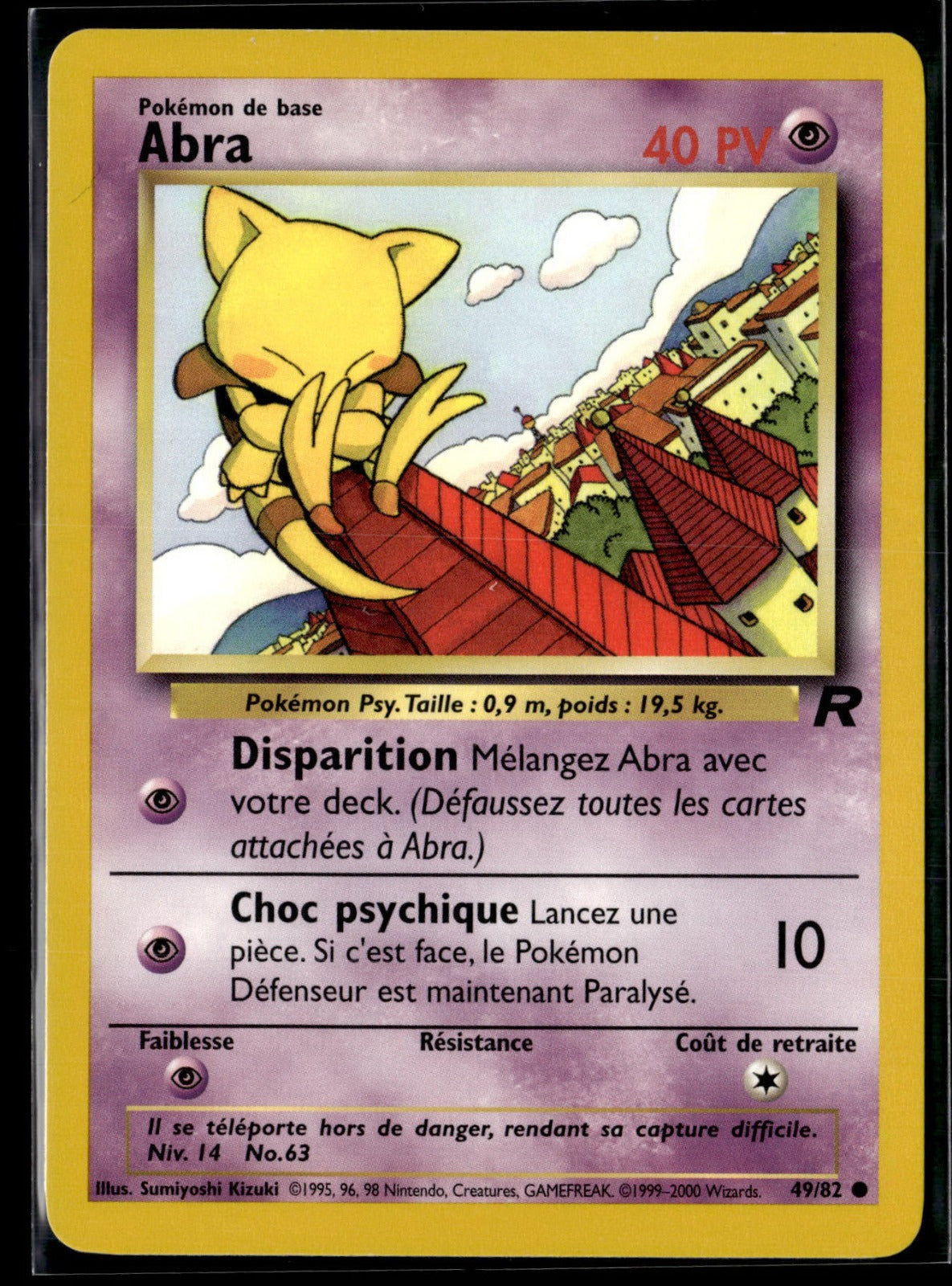 Abra Commune Team Rocket 49 NM