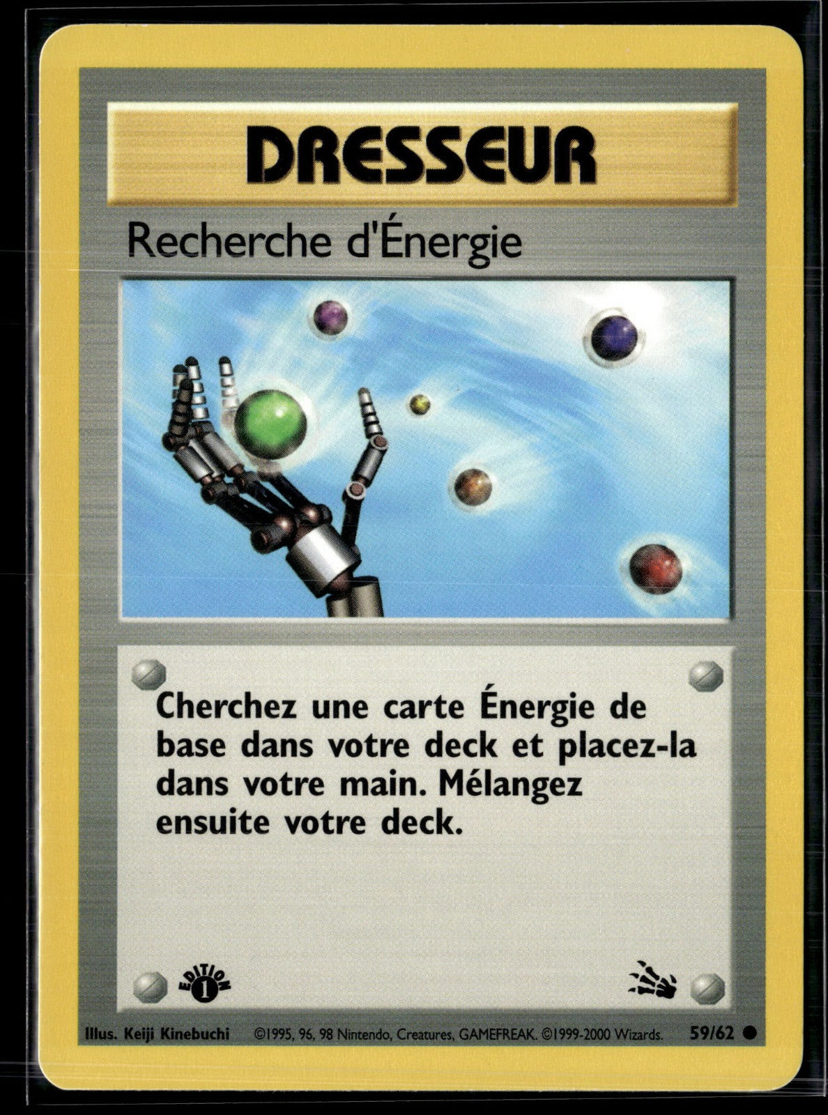 Recherche d'Énergie Commune Fossile 59 EXC