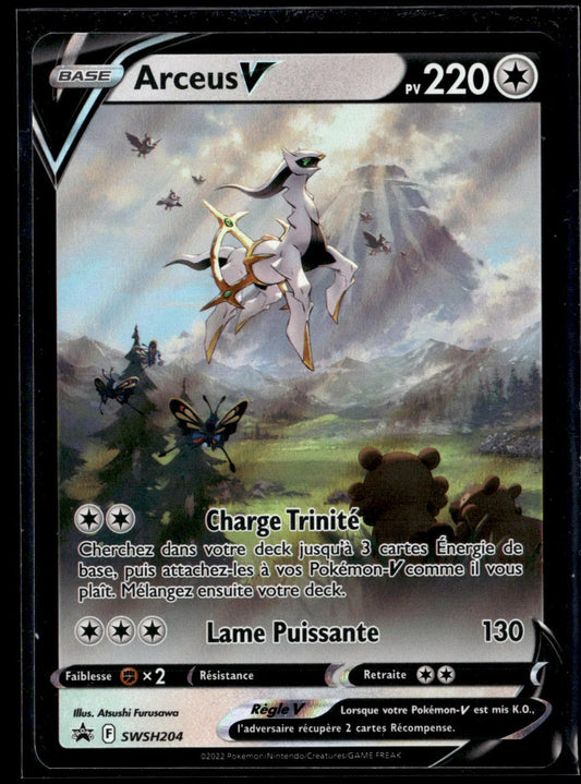 Arceus V Sans Rareté Promo SWSH SWSH204 NM