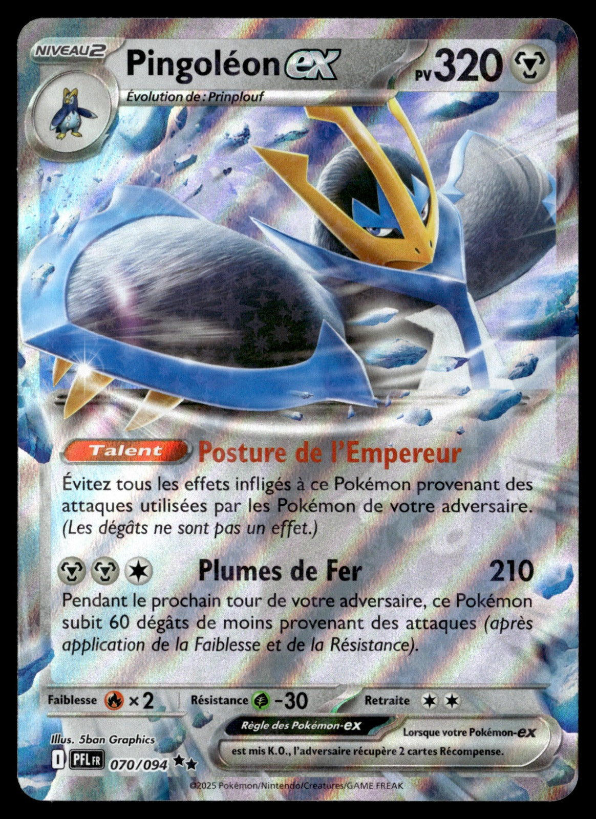 Pingoléon-ex  Flammes Fantasmagoriques 070 NM