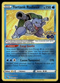 Tortank Radieux Radieux Rare Pokémon GO 018 NM