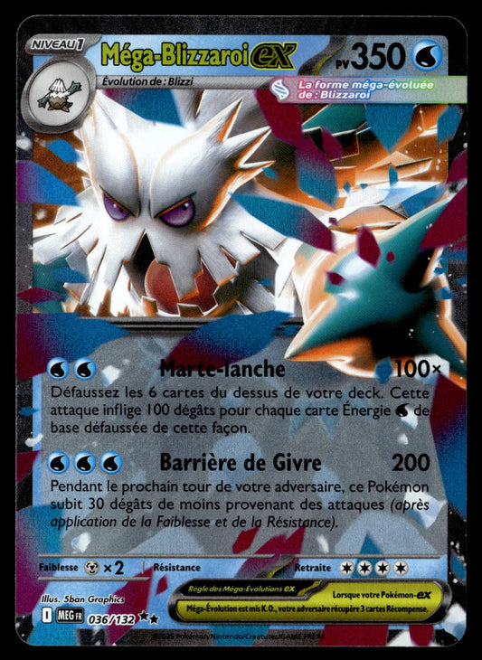 Méga-Blizzaroi-ex  Méga-Évolution 036 NM