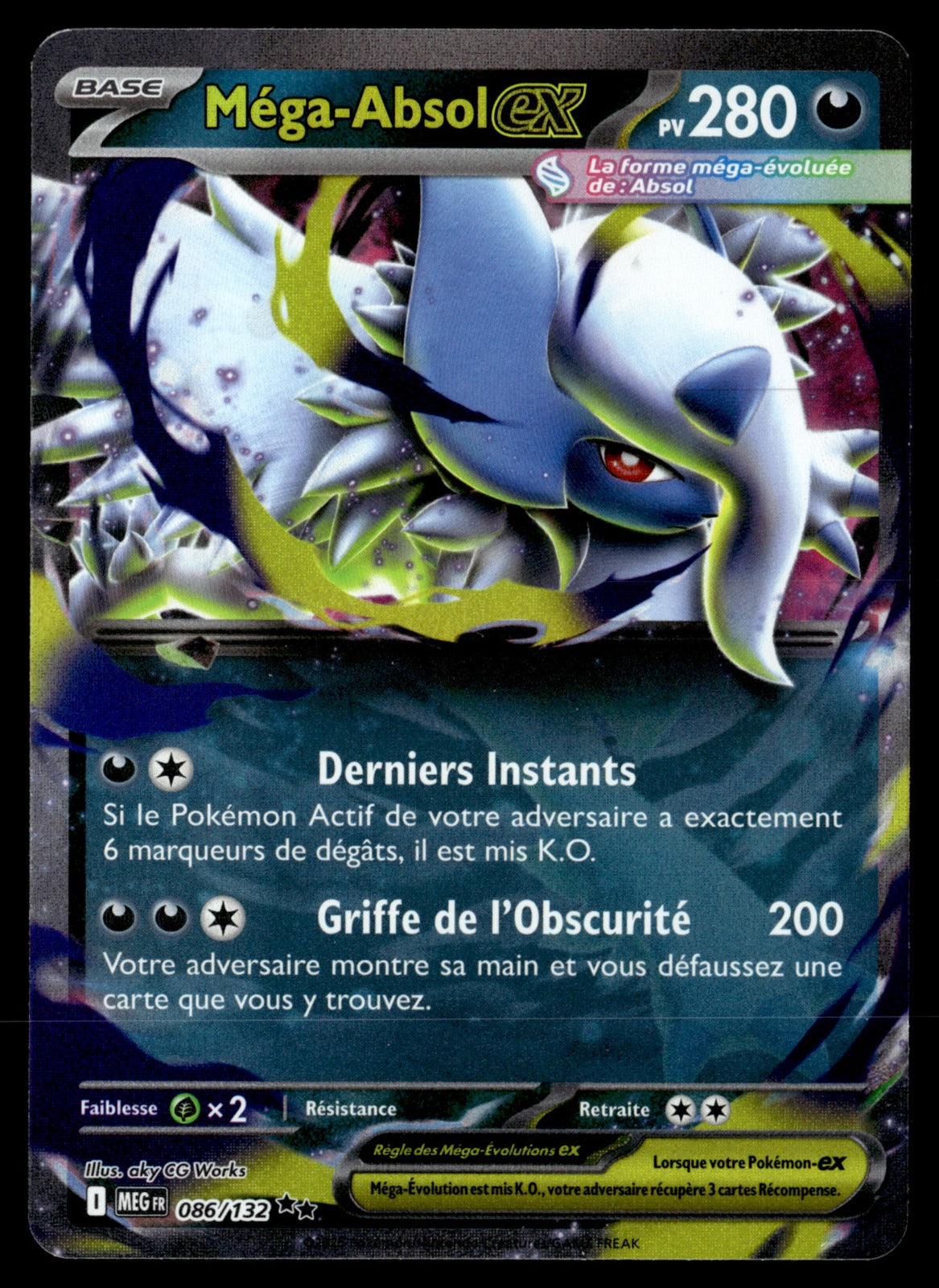 Méga-Absol-ex  Méga-Évolution 086 NM
