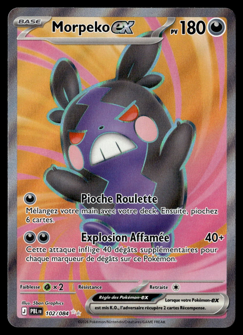 Morpeko-ex 102/189 - NM