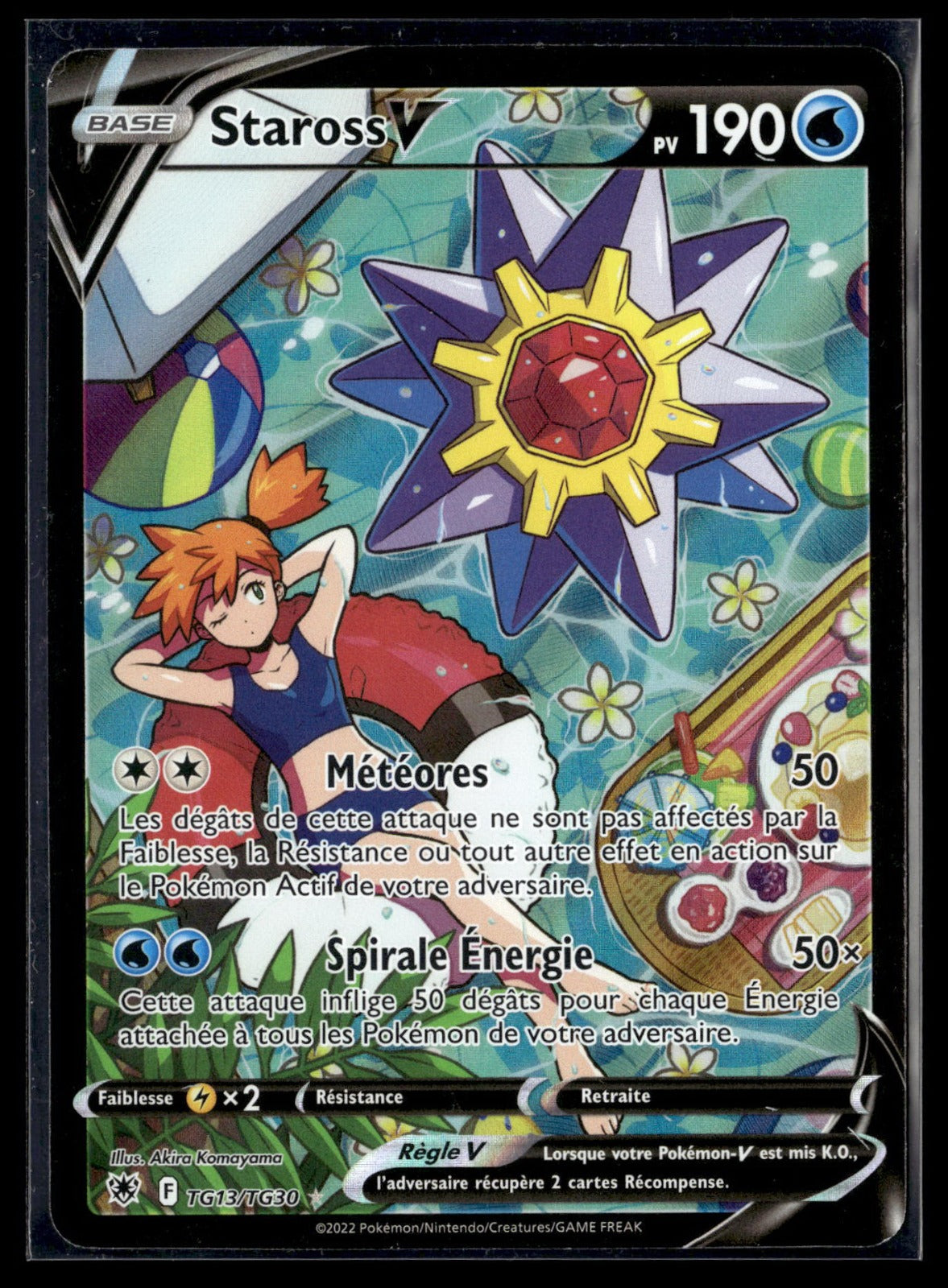 Staross V Ultra Rare Astres Radieux TG13 EXC